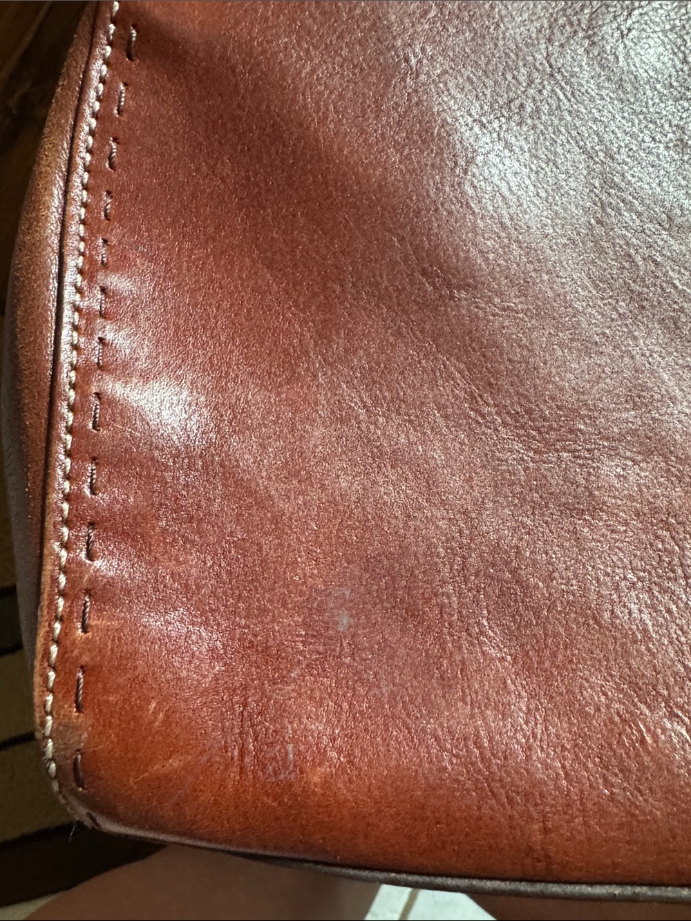 Fossil leather ladies shoulder bag - Picture 6 of 6